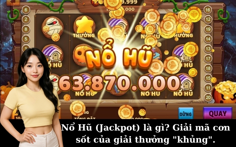 Nổ Hũ (Jackpot) là gì? Giải mã cơn sốt của giải thưởng "khủng".