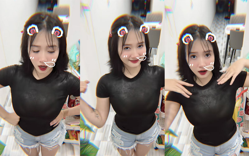 Phong cách livestreamThoxinh206