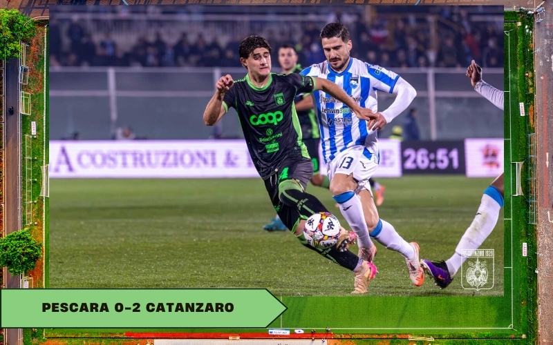 Pescara 0-2 Catanzaro