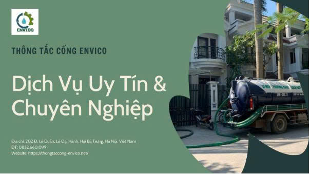 thông tắc cống envico