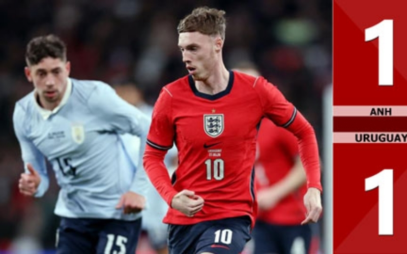 Phân Tích Giao Hữu Anh - Uruguay (1-1) Tam Sư Rơi Chiến Thắng